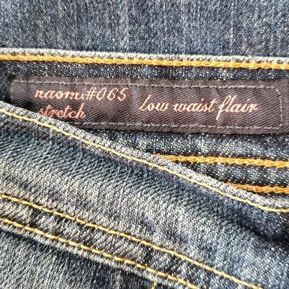 Citizens of Humanity Naomi #065 Low Waist Flair Flare Stretch Jeans Size 30 - Picture 4 of 14